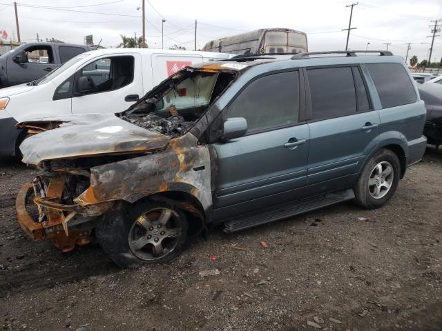 HONDA PILOT EXL 2007 with VIN 5FNYF28507B001027 - Photo from auction