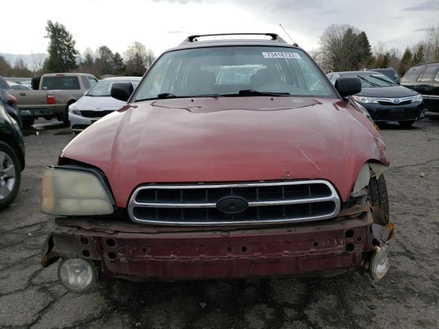 Photo 5 from auction – 2000 SUBARU LEGACY OUT with VIN 4S3BH6758Y6603762