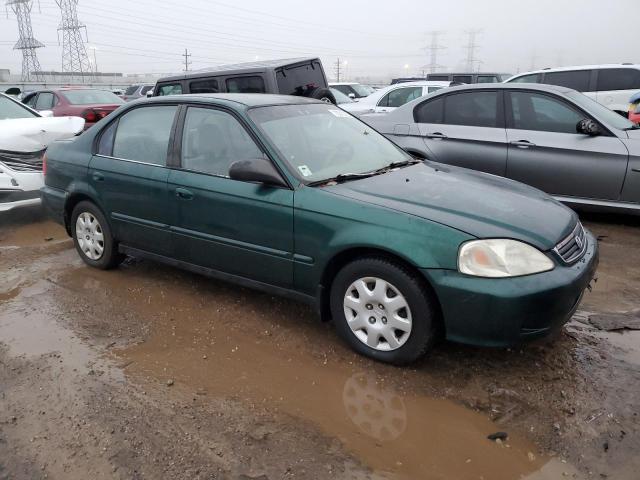 Photo 4 from auction – 2000 HONDA CIVIC with VIN 2HGEJ6614YH597314
