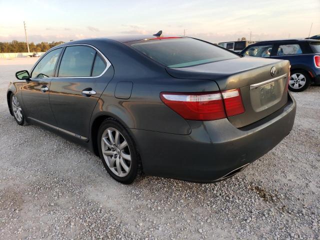 Photo 2 from auction – 2008 LEXUS LS 600HL with VIN JTHDU46F285002290