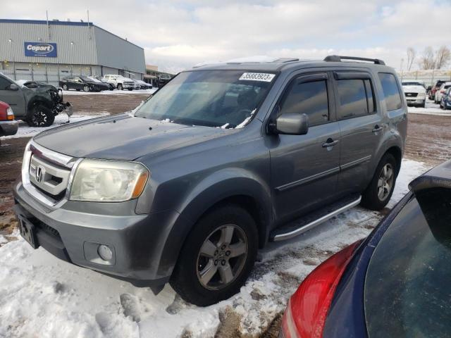 HONDA PILOT EXL 2009 with VIN 5FNYF48669B031687 - Photo from auction