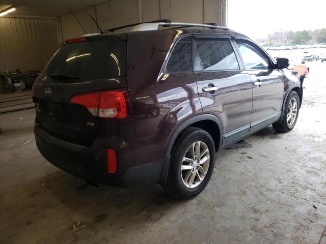 Photo 3 from auction – 2015 KIA SORENTO LX with VIN 5XYKT3A64FG552138