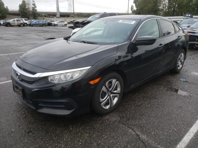 HONDA CIVIC LX 2017 with VIN 2HGFC2F58HH575813 - Photo from auction