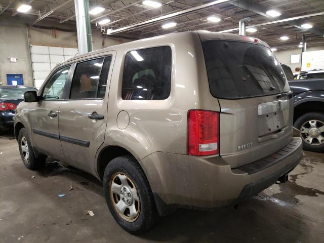 Photo 2 from auction – 2011 HONDA PILOT LX with VIN 5FNYF4H26BB012351