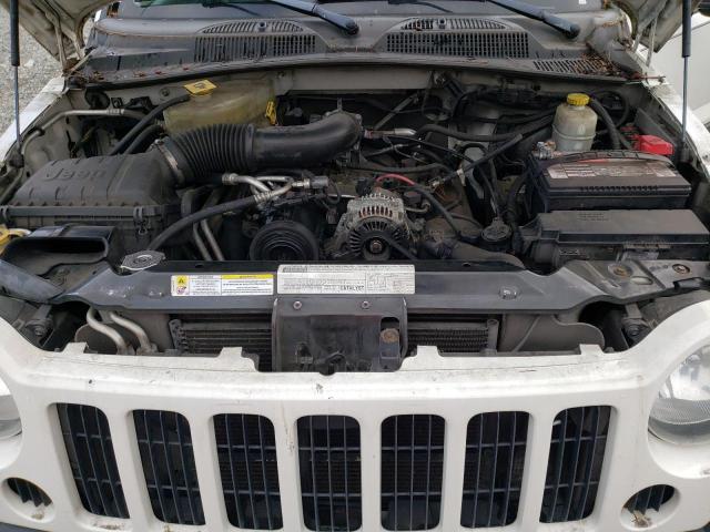 Photo 11 from auction – 2007 JEEP LIBERTY SP with VIN 1J4GL48K87W707299