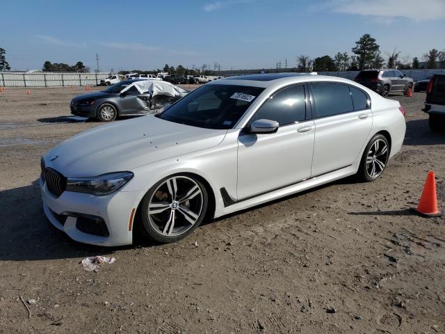 BMW 740 I 2016 with VIN WBA7E2C58GG548314 - Photo from auction