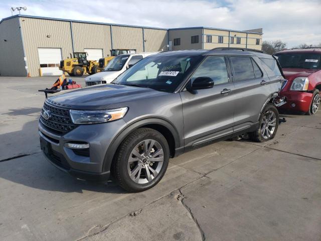 FORD EXPLORER X 2022 with VIN 1FMSK7DH6NGB43332 - Photo from auction