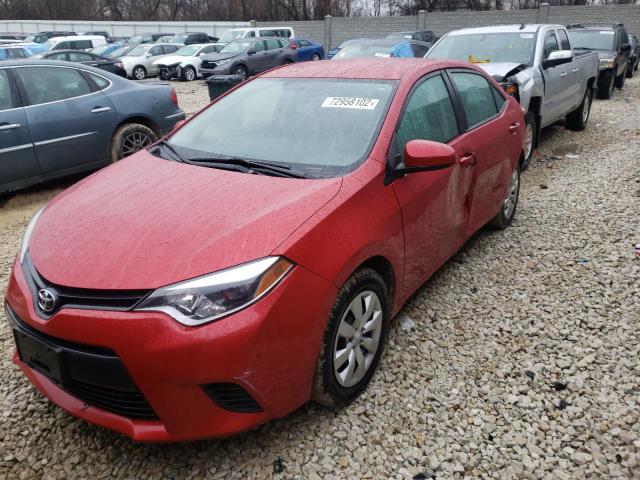 TOYOTA COROLLA L 2015 with VIN 5YFBURHE1FP249293 - Photo from auction
