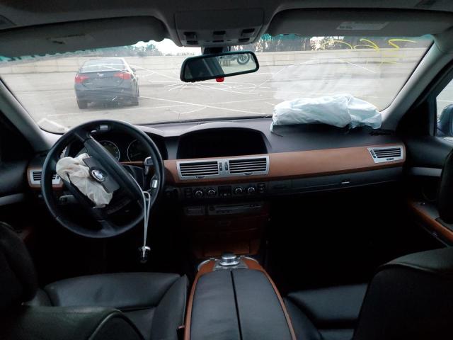 Photo 8 from auction – 2006 BMW 750 I with VIN WBAHL83576DT04005