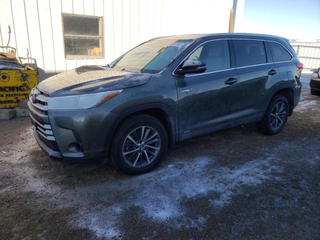 TOYOTA HIGHLANDER 2019 with VIN 5TDJGRFH5KS061975 - Photo from auction