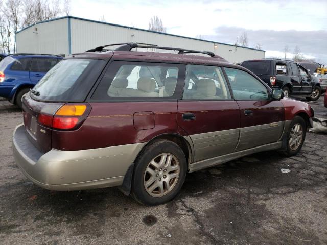 Photo 3 from auction – 2000 SUBARU LEGACY OUT with VIN 4S3BH6758Y6603762