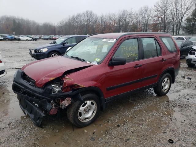 HONDA CR-V LX 2002 with VIN JHLRD784X2C058987 - Photo from auction