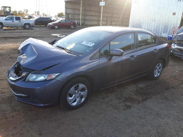 HONDA CIVIC LX 2014 with VIN 19XFB2F56EE234161 - Photo from auction