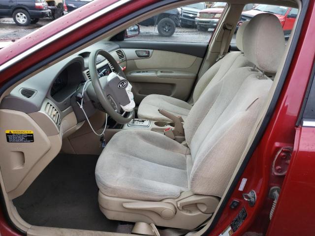 Photo 7 from auction – 2007 KIA OPTIMA with VIN KNAGE123075121148