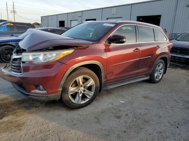 TOYOTA HIGHLANDER 2015 with VIN 5TDDKRFH7FS077953 - Photo from auction