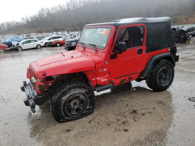 JEEP WRANGLER X 2006 with VIN 1J4FA39S26P734503 - Photo from auction