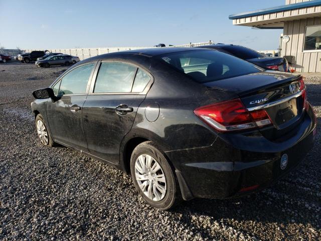 Photo 2 from auction – 2014 HONDA CIVIC LX with VIN 19XFB2F57EE054543