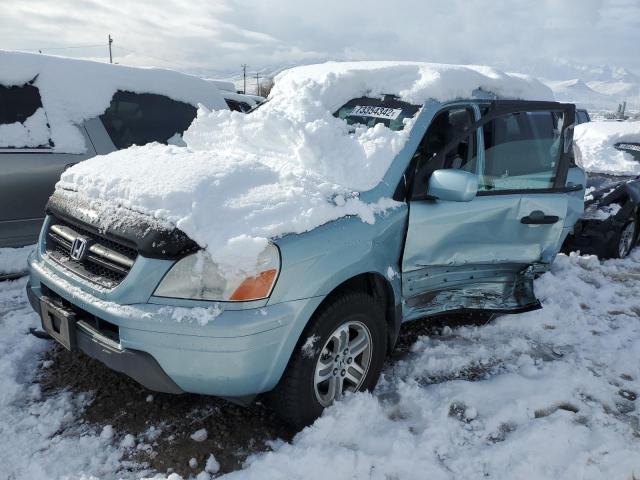HONDA PILOT EXL 2003 with VIN 2HKYF18533H505769 - Photo from auction