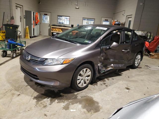 HONDA CIVIC LX 2012 with VIN 2HGFB2F58CH560076 - Photo from auction