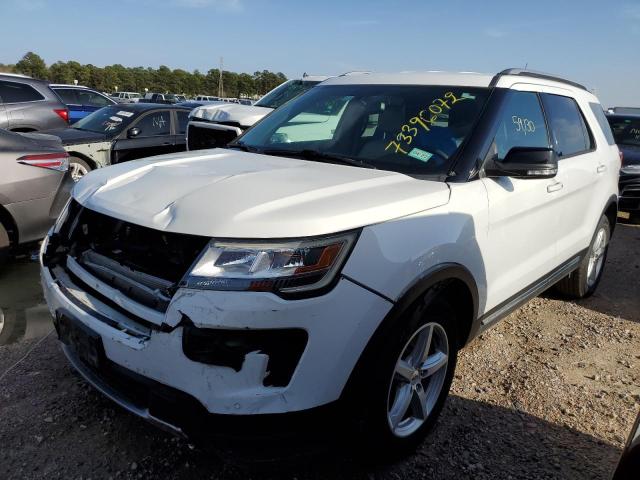 FORD EXPLORER X 2018 with VIN 1FM5K7D80JGA88271 - Photo from auction