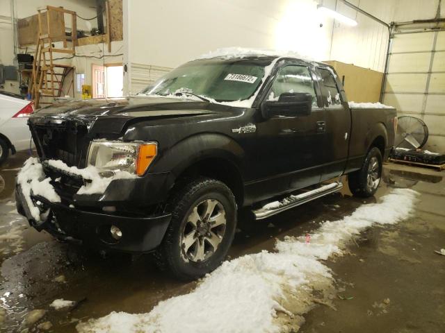 FORD F150 SUPER 2013 with VIN 1FTFX1EF0DFD83353 - Photo from auction