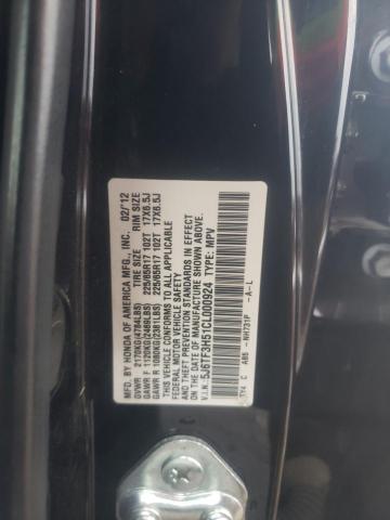 Photo 14 from auction – 2012 HONDA CROSSTOUR with VIN 5J6TF3H51CL000924