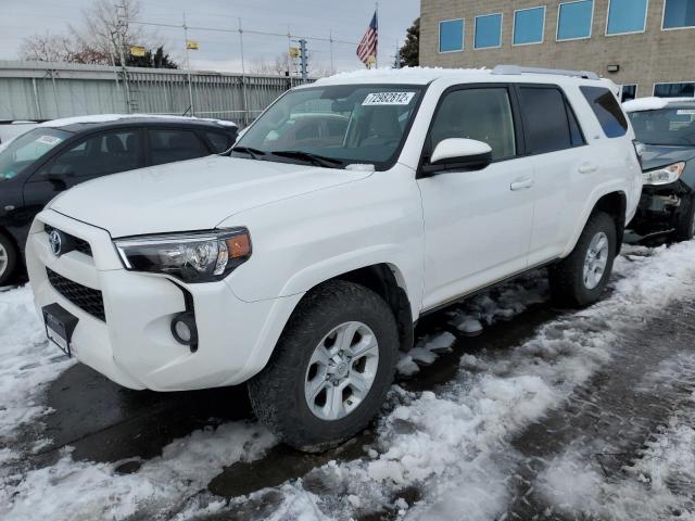 TOYOTA 4RUNNER SR 2016 with VIN JTEBU5JR7G5312199 - Photo from auction