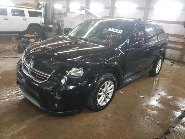 DODGE JOURNEY SX 2014 with VIN 3C4PDCBG6ET166273 - Photo from auction