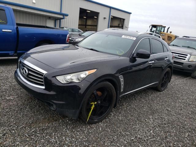 INFINITI QX70 2014 with VIN JN8CS1MW1EM410144 - Photo from auction