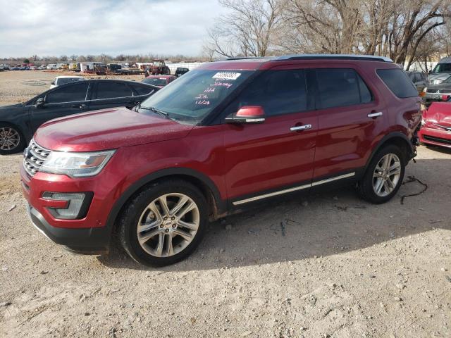 FORD EXPLORER L 2017 with VIN 1FM5K7F84HGB78739 - Photo from auction