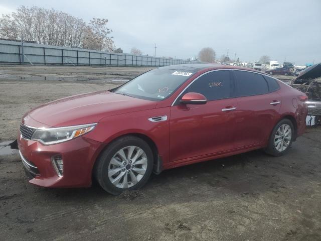 KIA OPTIMA LX 2018 with VIN 5XXGT4L36JG201503 - Photo from auction