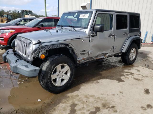 JEEP WRANGLER U 2017 with VIN 1C4BJWDG3HL562758 - Photo from auction