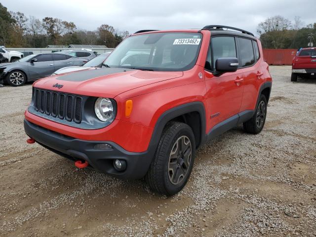 JEEP RENEGADE T 2017 with VIN ZACCJBCB4HPE47343 - Photo from auction