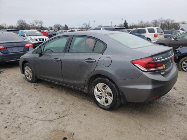 Photo 2 from auction – 2013 HONDA CIVIC LX with VIN 19XFB2F51DE003845
