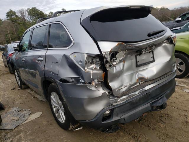Photo 2 from auction – 2016 TOYOTA HIGHLANDER with VIN 5TDBKRFH6GS274475