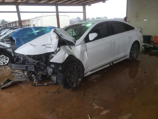 HYUNDAI SONATA SPO 2017 with VIN 5NPE34AF1HH557148 - Photo from auction