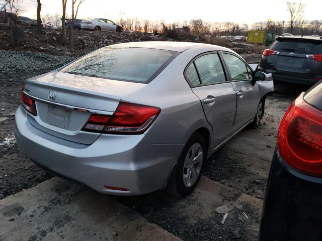 Photo 3 from auction – 2014 HONDA CIVIC LX with VIN 2HGFB2F51EH506217