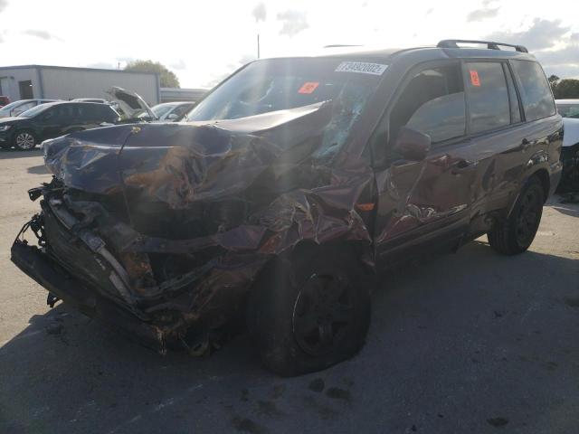 HONDA PILOT VP 2008 with VIN 5FNYF18268B040142 - Photo from auction