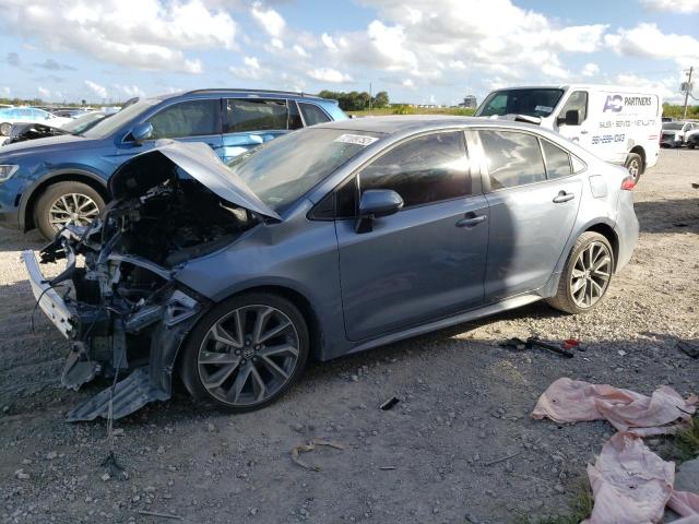 Photo 1 from auction – 2021 TOYOTA COROLLA SE with VIN 5YFS4MCE1MP094459