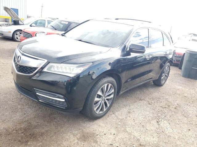 ACURA MDX TECHNO 2016 with VIN 5FRYD4H47GB015031 - Photo from auction