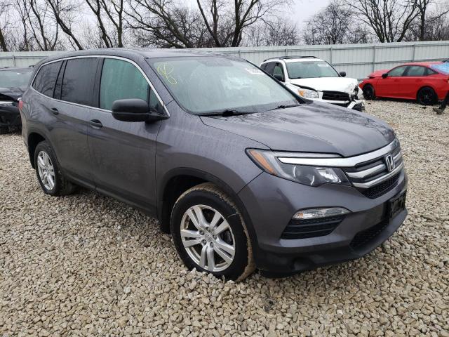 Photo 4 from auction – 2018 HONDA PILOT LX with VIN 5FNYF6H16JB062734