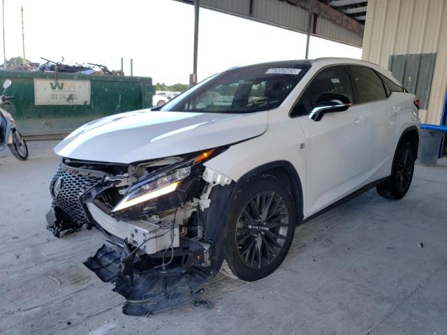 LEXUS RX 350 BAS 2017 with VIN 2T2BZMCA3HC086489 - Photo from auction