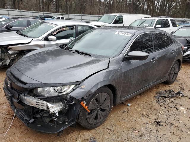 HONDA CIVIC EX 2017 with VIN SHHFK7H5XHU415240 - Photo from auction