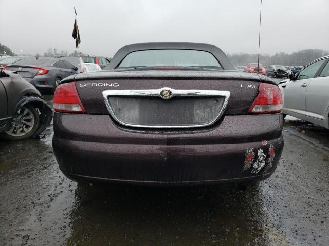 Photo 6 from auction – 2003 CHRYSLER SEBRING LX with VIN 1C3EL55T93N562505