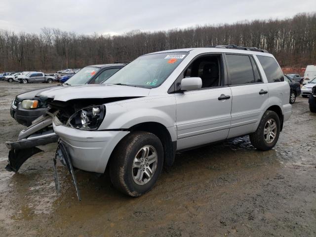 HONDA PILOT EXL 2004 with VIN 2HKYF18534H512884 - Photo from auction