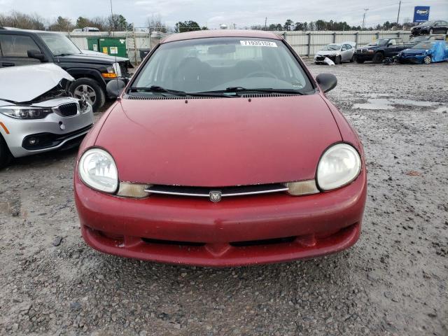 Photo 5 from auction – 2000 DODGE NEON BASE with VIN 1B3ES46C8YD700699