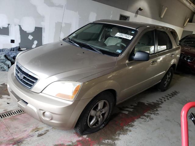 KIA SORENTO EX 2008 with VIN KNDJD735185767606 - Photo from auction