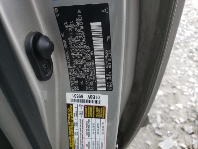 Photo 14 from auction – 2010 TOYOTA SIENNA CE with VIN 5TDKK4CC3AS329452