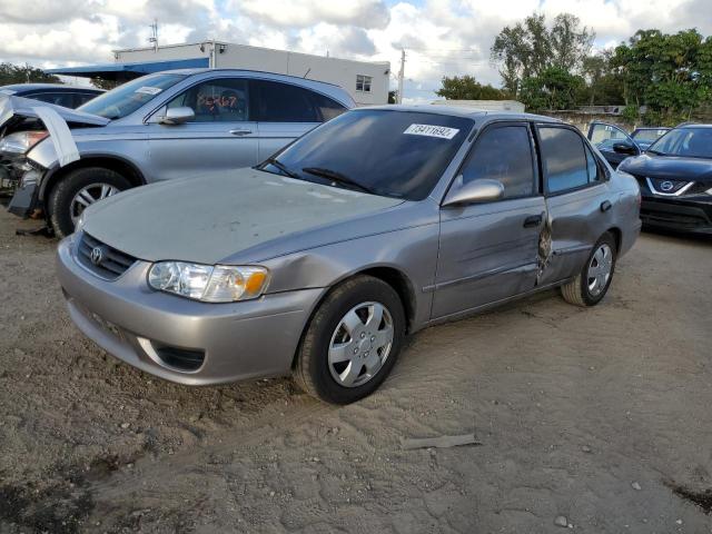 TOYOTA COROLLA CE 2002 with VIN 1NXBR12E22Z610101 - Photo from auction