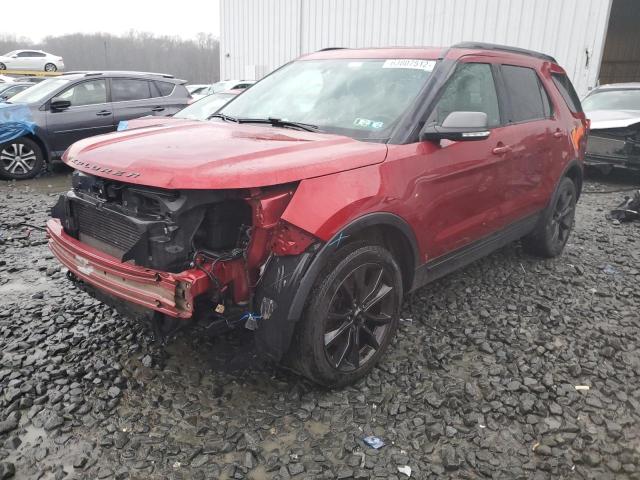 FORD EXPLORER X 2017 with VIN 1FM5K8DH7HGD74926 - Photo from auction